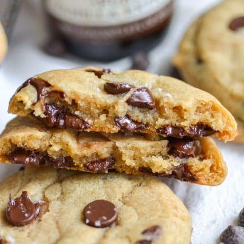 Chocolate Chip Cookies with Coconut Oil (8 ingredients and no chilling ...