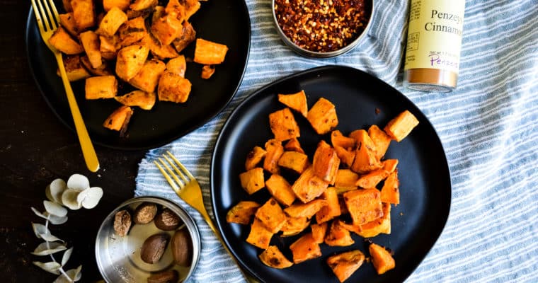 The BEST Roasted Sweet Potatoes