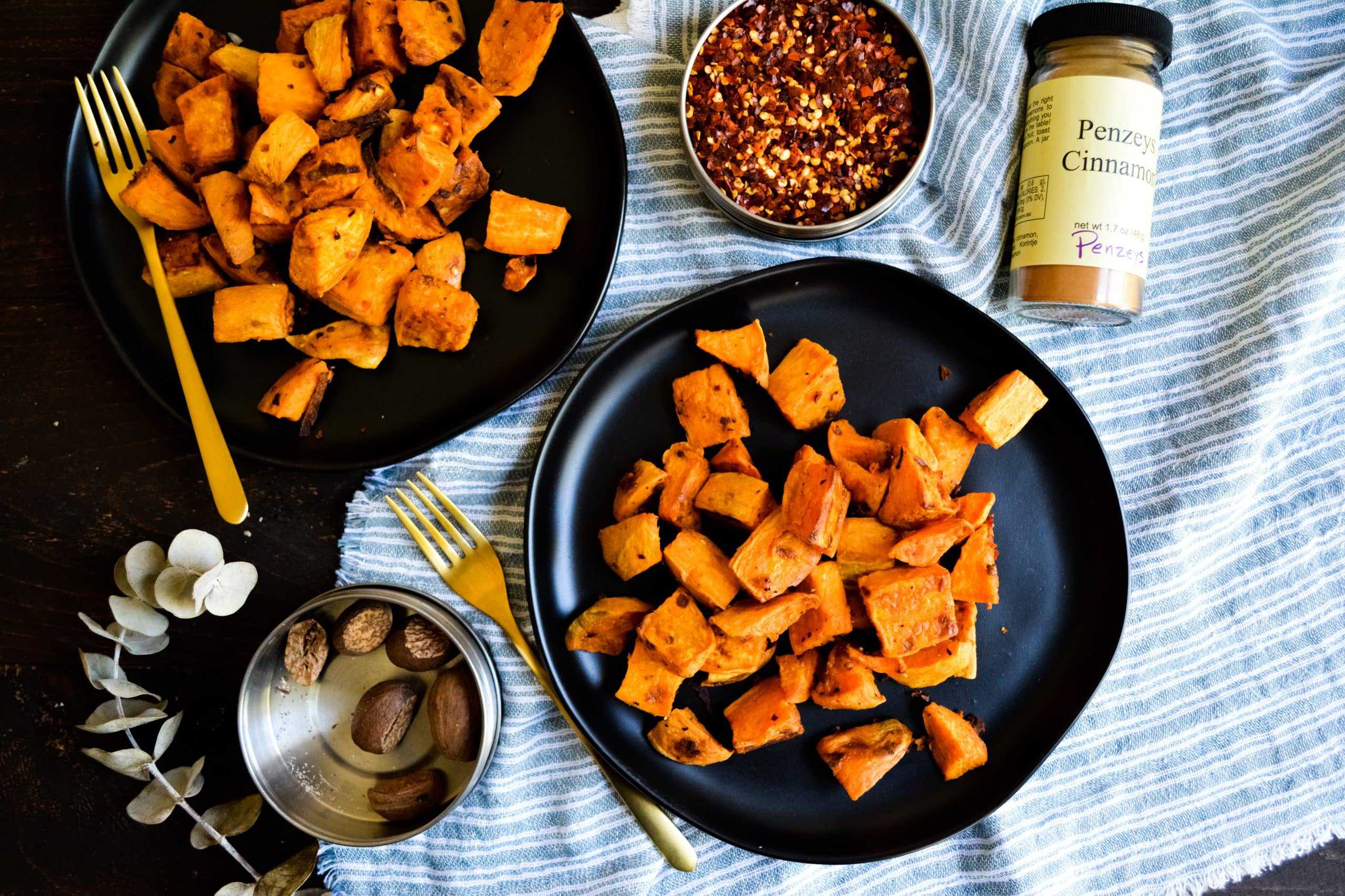 The BEST Roasted Sweet Potatoes