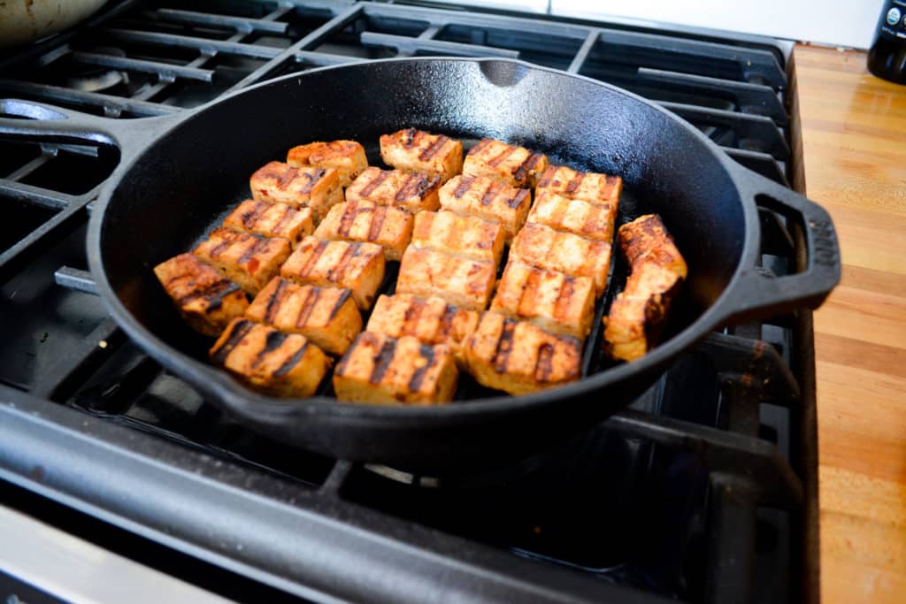 Grilling Tofu