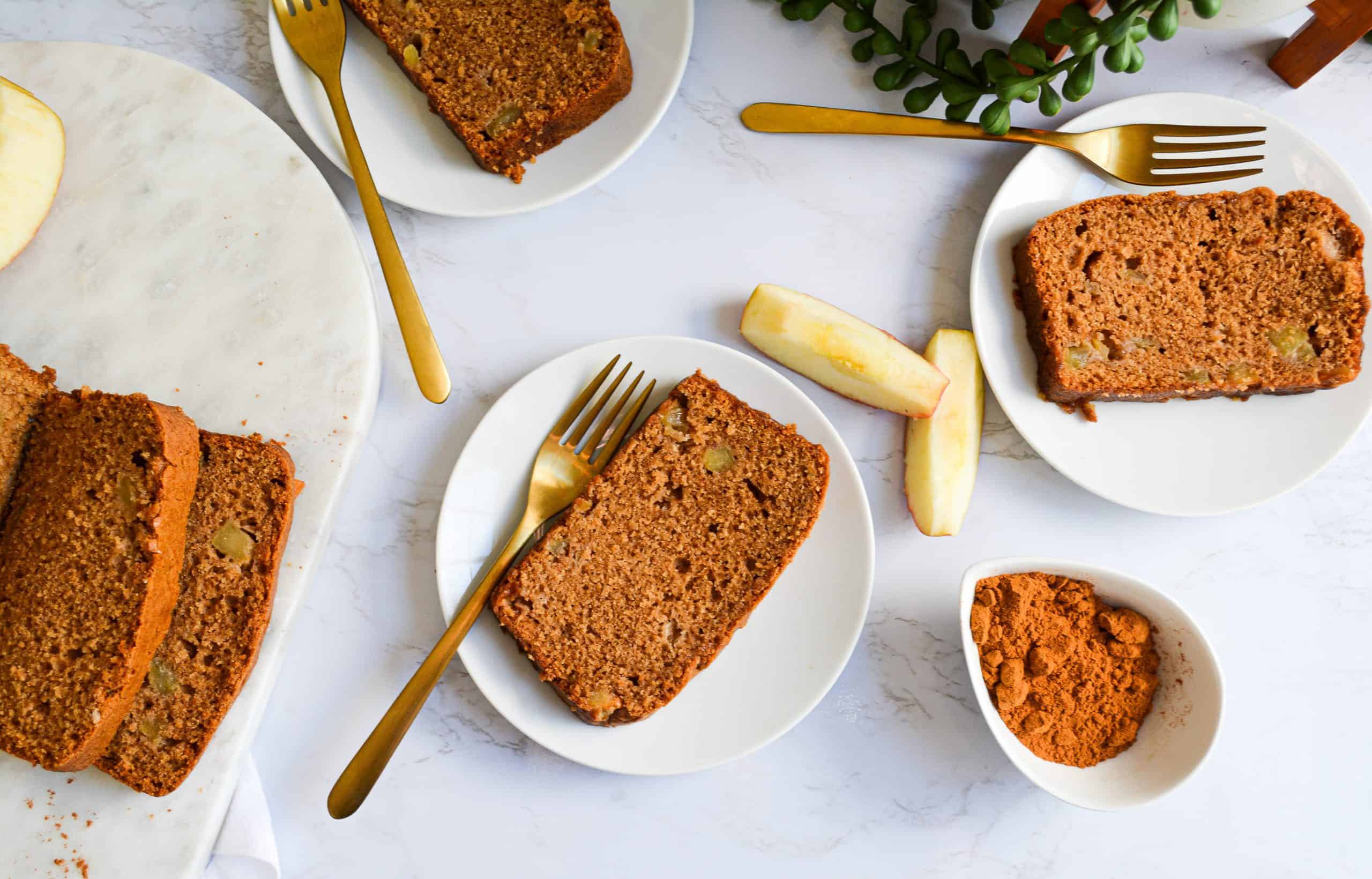 Easy Chai Spiced Apple Loaf