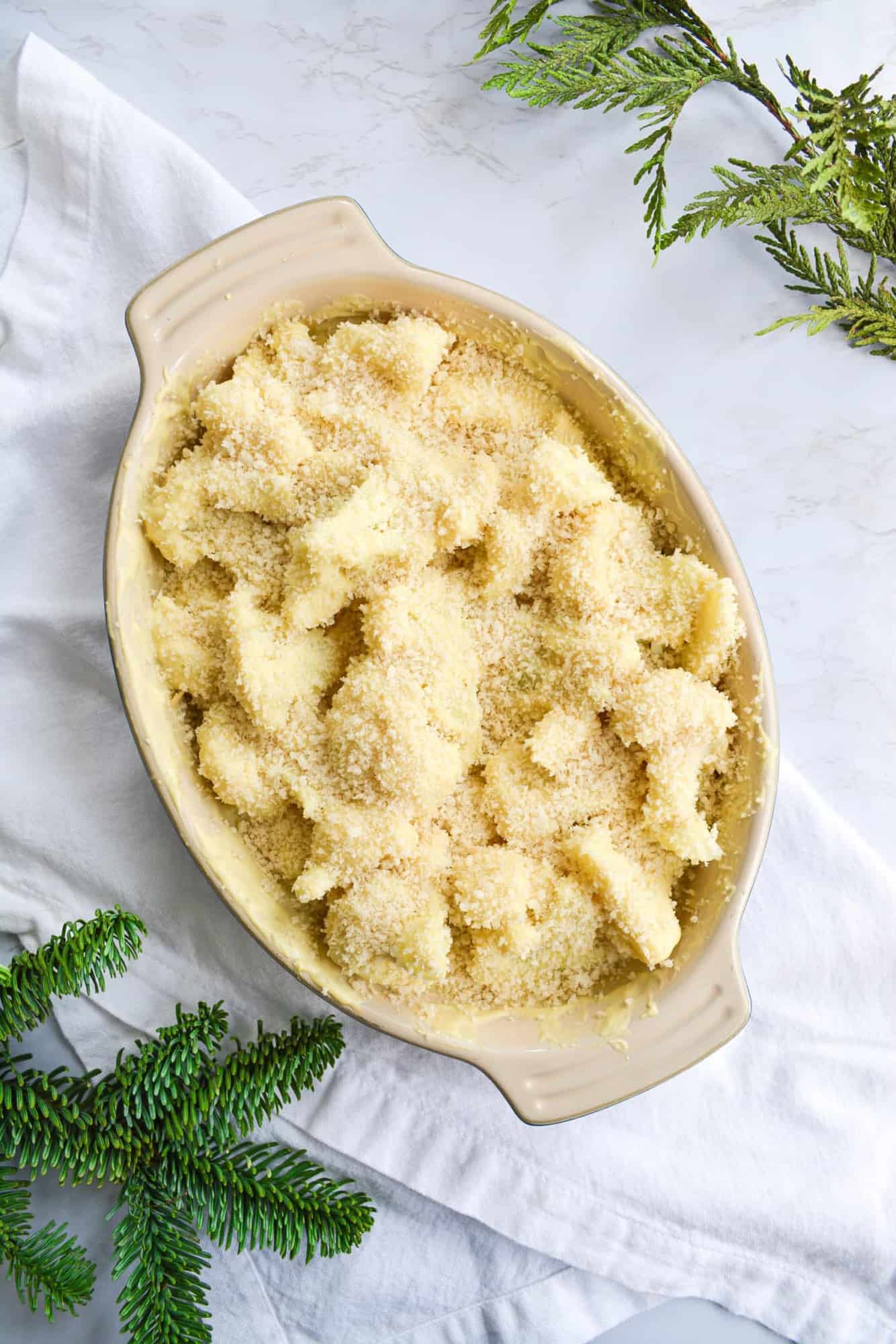 Baked Cauliflower Gratin GlutenFree and Vegan Earthly Provisions