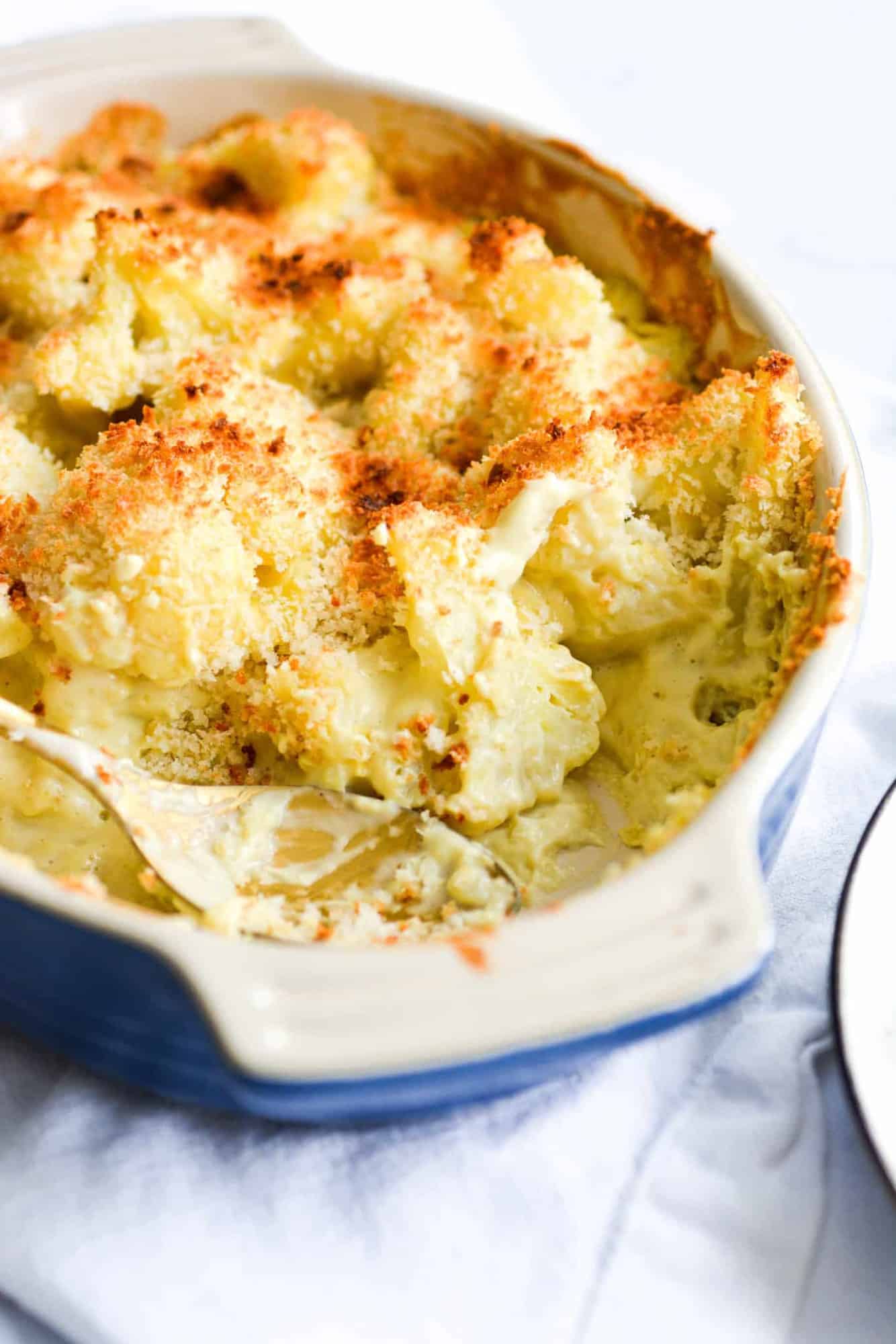 Baked Cauliflower Gratin GlutenFree and Vegan Earthly Provisions