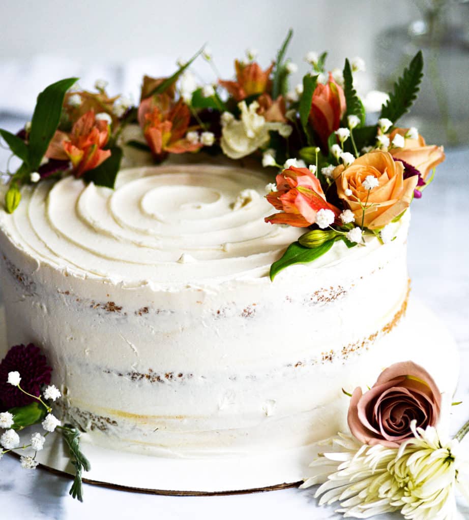 Boston Vegan Wedding Cake