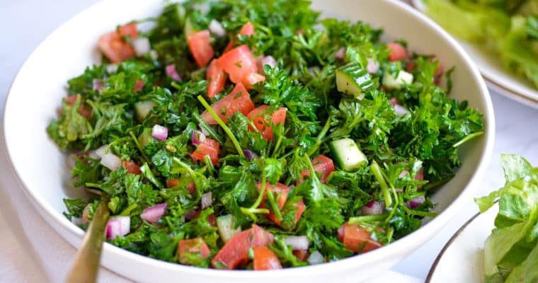 Easy Grain-Free Tabbouleh Salad