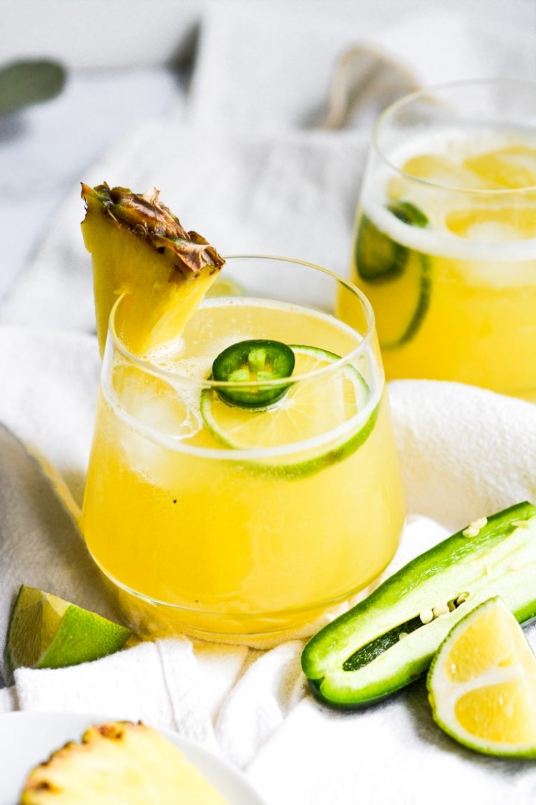Pineapple Jalapeño Margarita (Easy + Delicious) Earthly Provisions