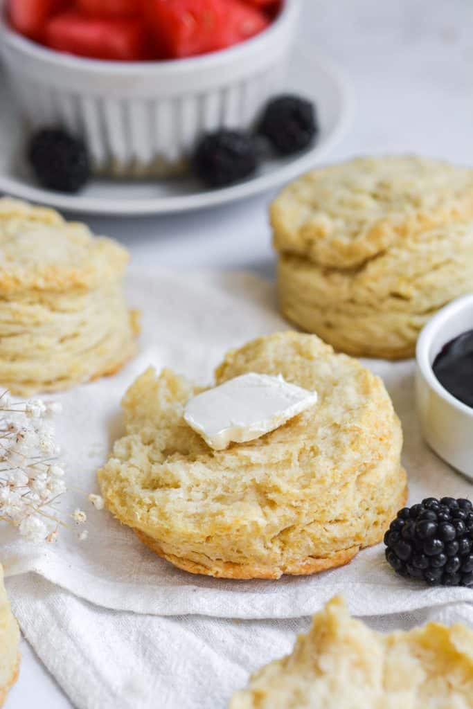 Vegan Buttermilk Biscuits (easy and flakey!) Earthly Provisions