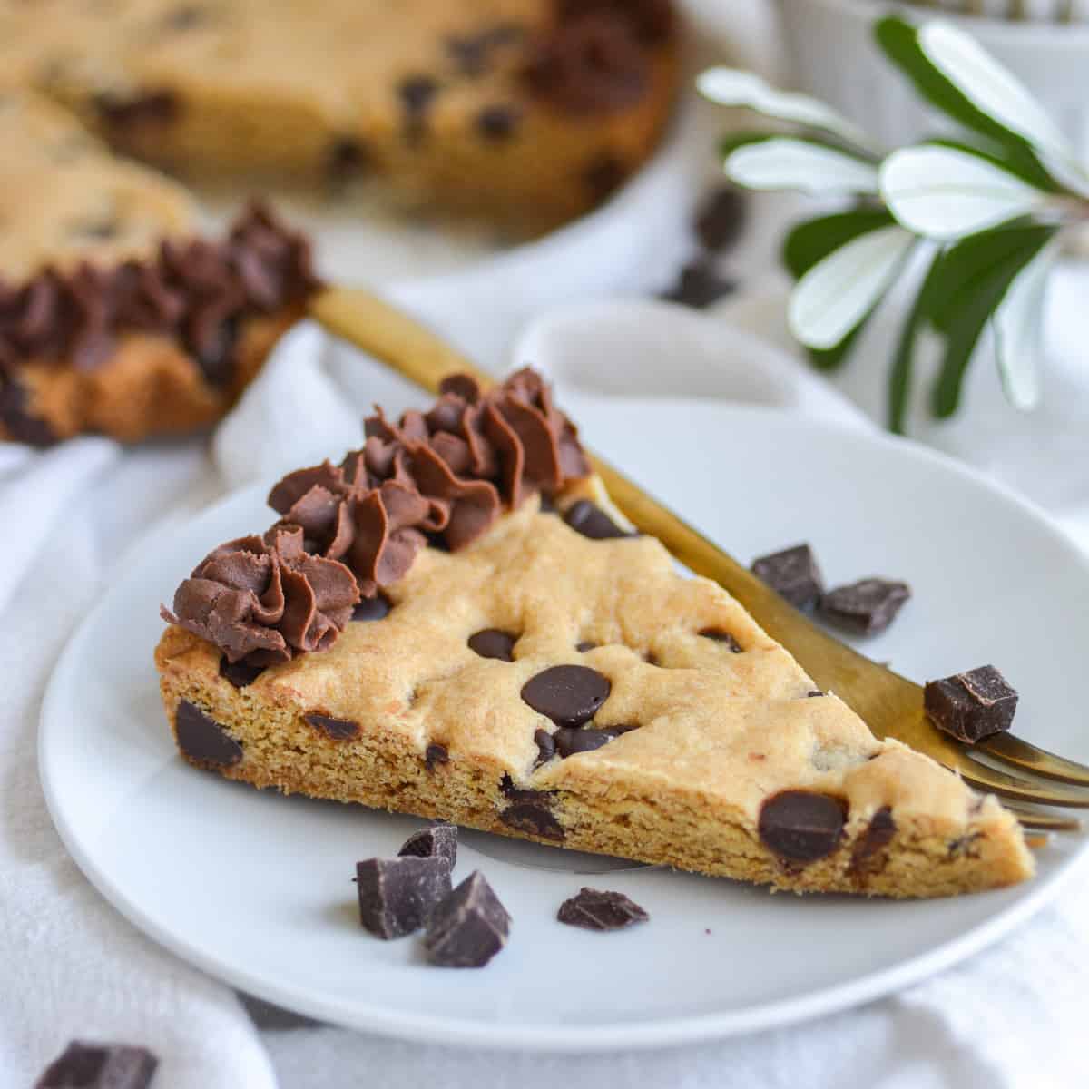 Best Vegan Cookie Cake Recipe - 5 Simple Steps! - Namely Marly