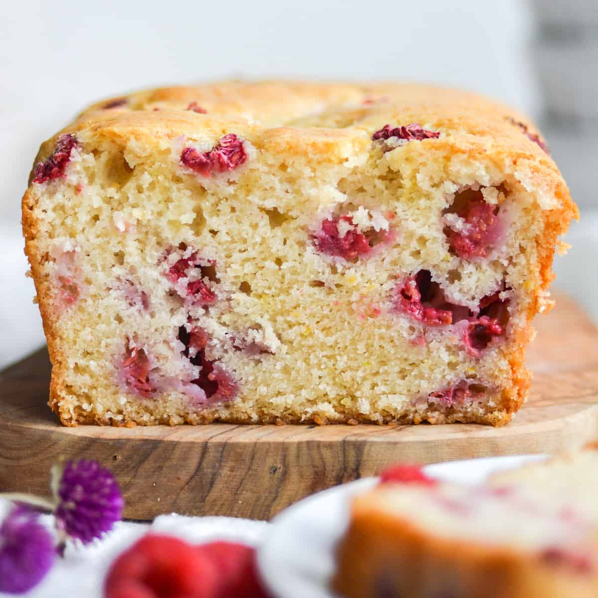 Lemon Raspberry Pound Cake - Slow The Cook Down