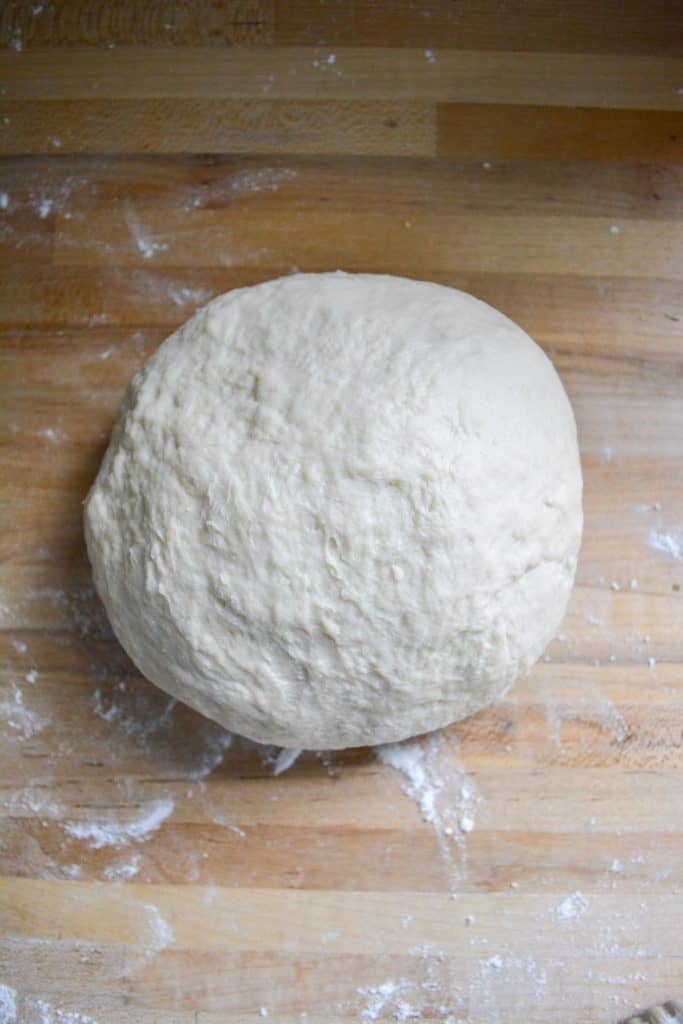 Kneaded Vegan Honey Bun dough