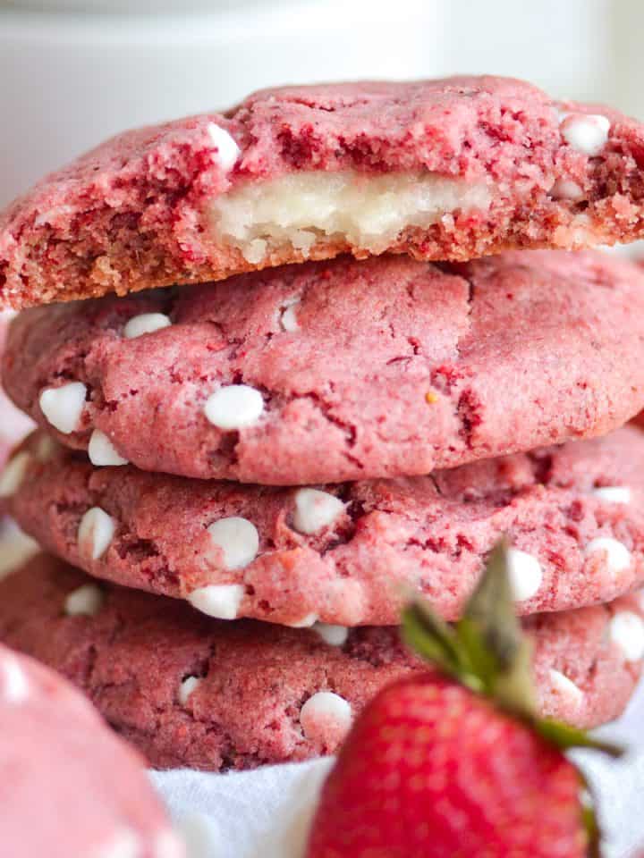 Vegan Red Velvet Cookies Cheesecake Stuffed! Earthly Provisions