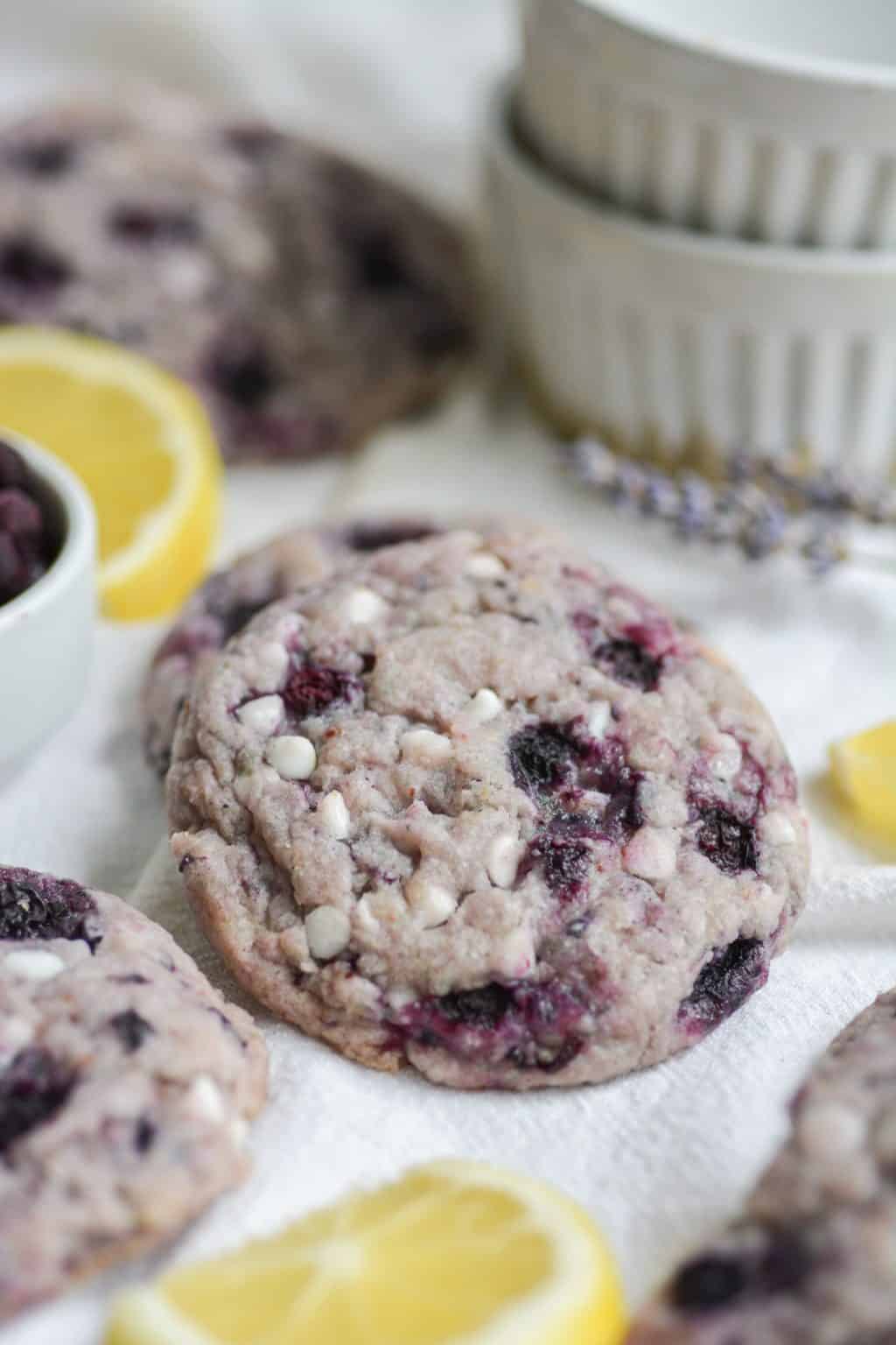 Easy Vegan Lemon Blueberry Sugar Cookies Earthly Provisions