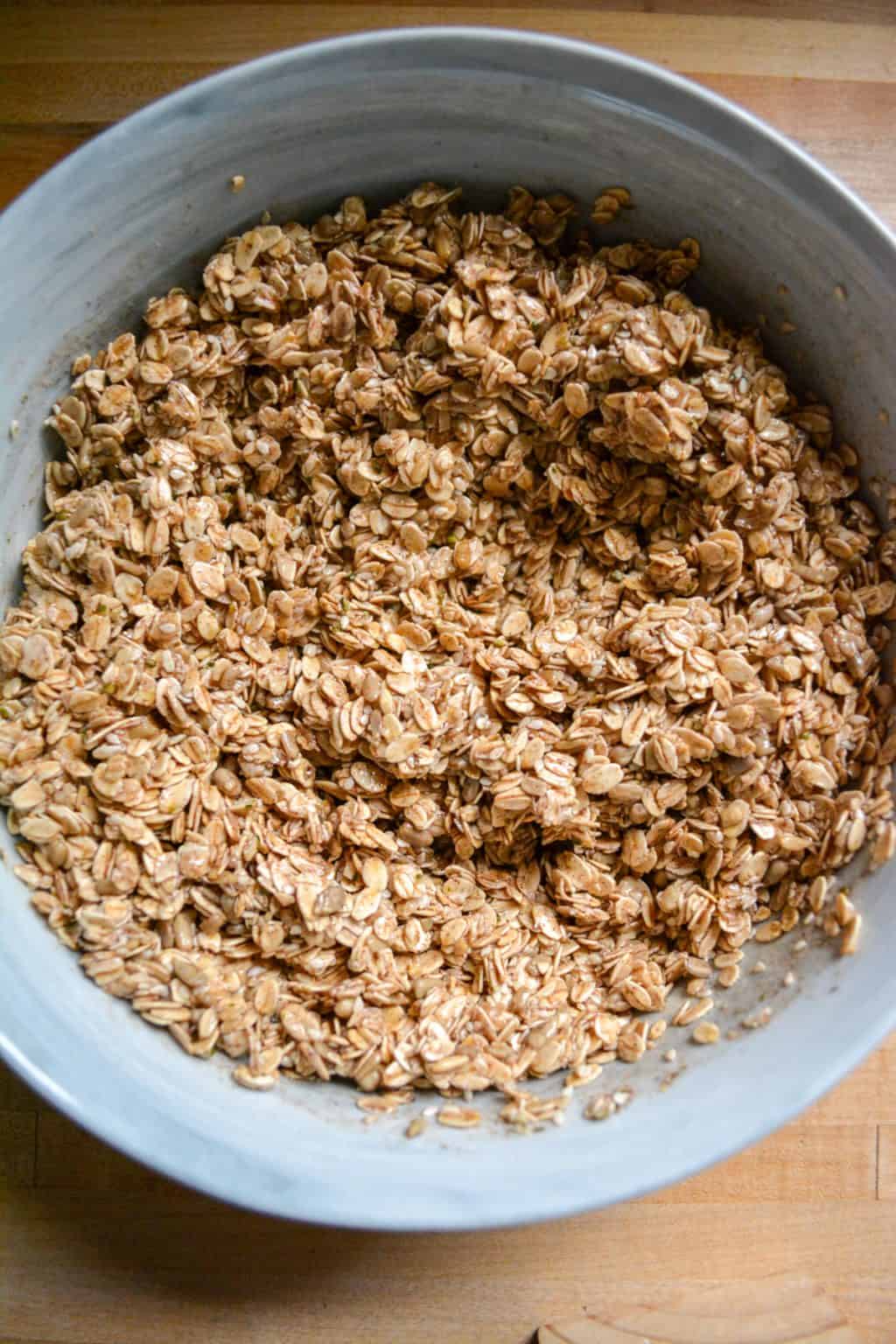 Homemade Cinnamon Granola Recipe (No Nuts!) Earthly Provisions