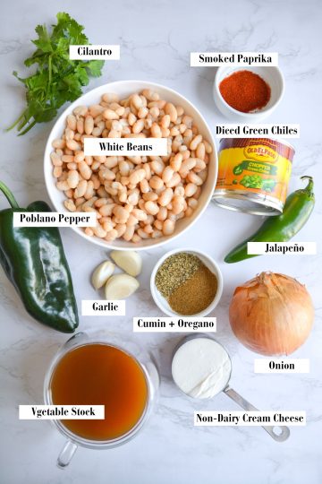 Creamy Vegan White Bean Chili - Earthly Provisions