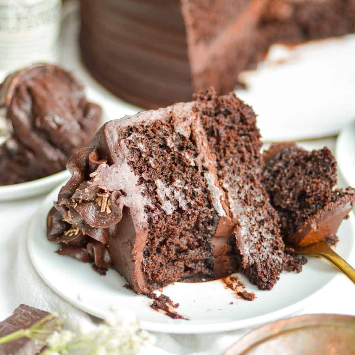Vegan Gluten Free Chocolate Cake